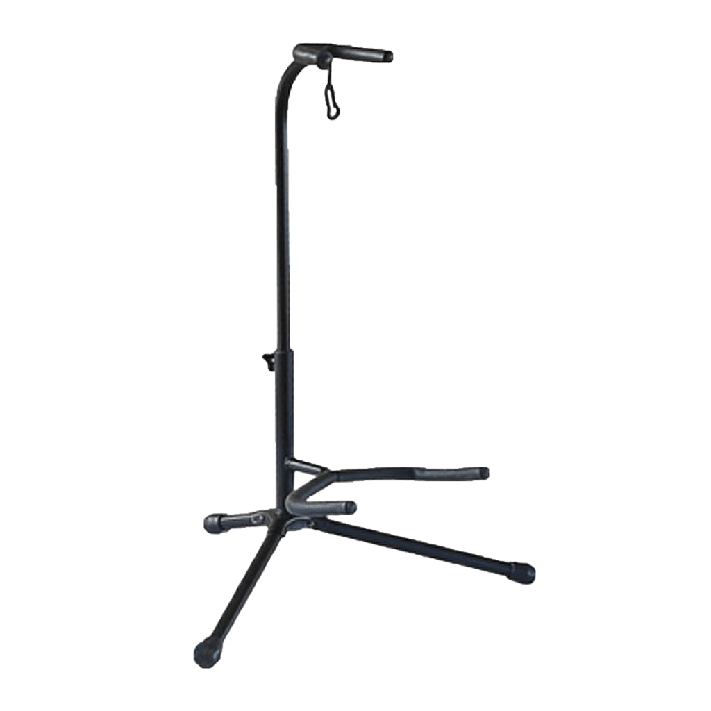 SOPORTE DE PISO BASE TRIPODE PARA GUITARRA SENCILLO, ALTURA 60-80CM