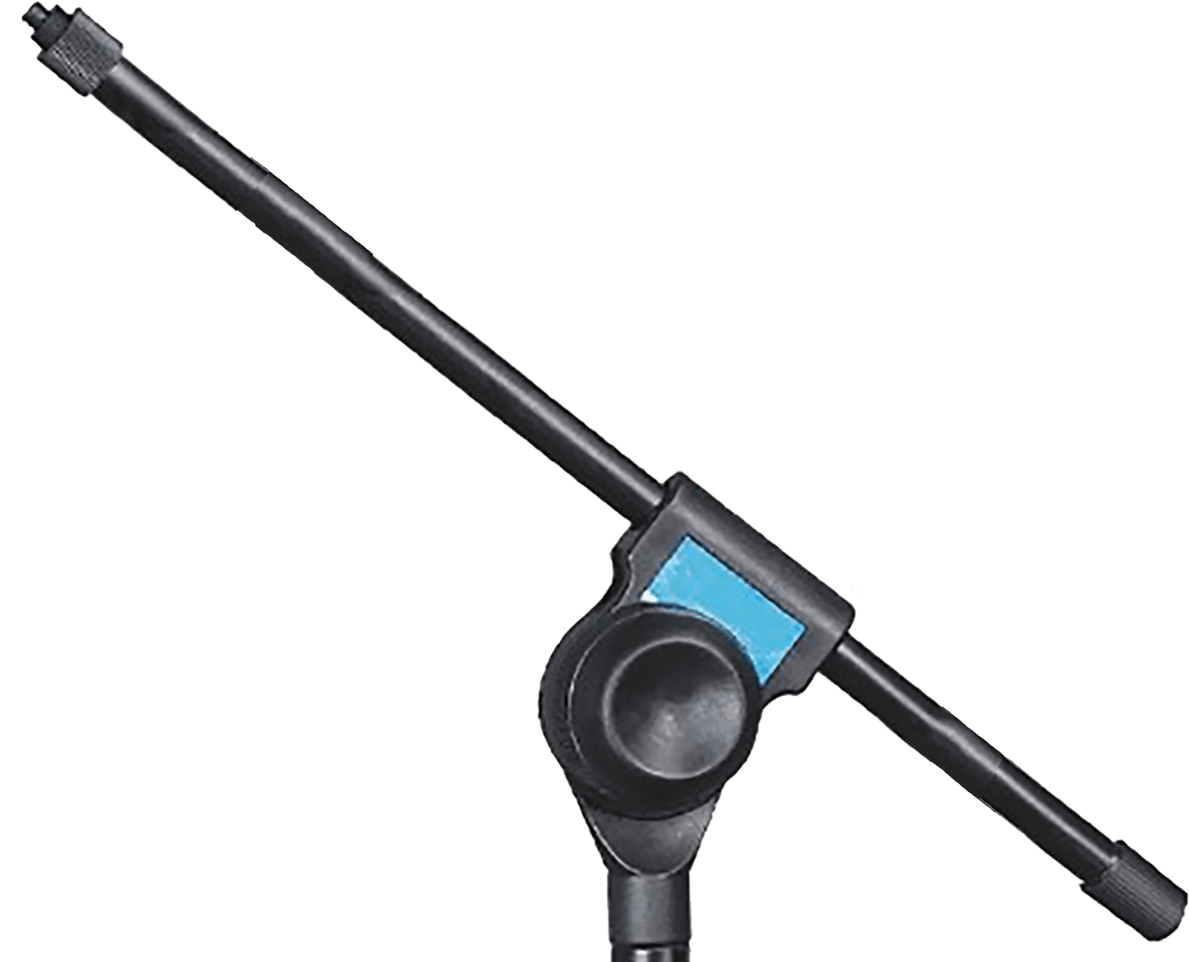 SOPORTE DE MESA BASE REDONDA PARA MICROFONO CON BOOM Y SUJETADOR, ALTURA 10-15CM - Miniatura 3