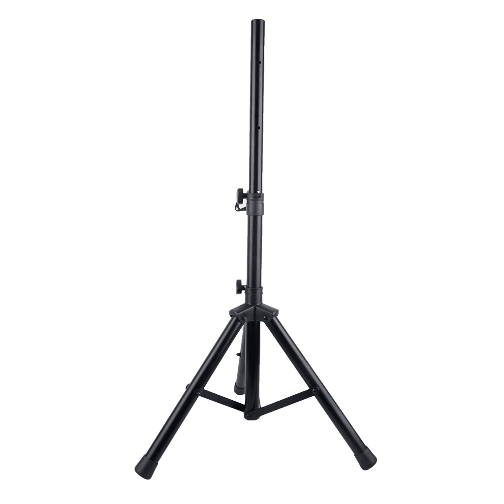 SOPORTE DE PISO BASE TRIPODE PARA CAJAS ACUSTICAS, ALTURA 66-127CM, CAPACIDAD DE CARGA 45KG