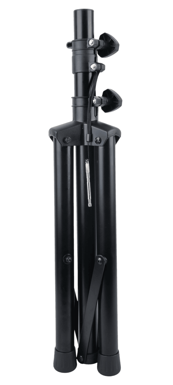 SOPORTE DE PISO BASE TRIPODE PARA CAJAS ACUSTICAS, ALTURA 66-127CM, CAPACIDAD DE CARGA 45KG - Miniatura 3