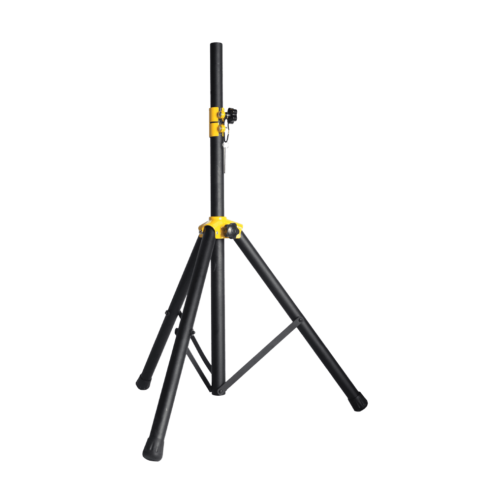 SOPORTE DE PISO BASE TRIPODE PARA CAJAS ACUSTICAS, ALTURA 110-187CM, CAPACIDAD DE CARGA 60KG