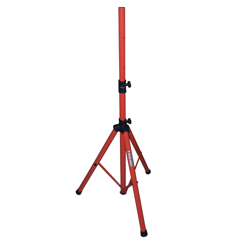 SOPORTE DE PISO BASE TRIPODE PARA CAJAS ACUSTICAS, ALTURA 110-188CM, CAPACIDAD DE CARGA 45KG