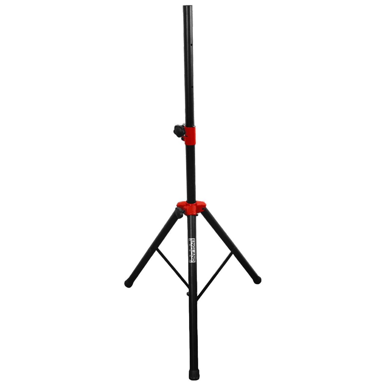 SOPORTE DE PISO BASE TRIPODE PARA CAJAS ACUSTICAS, ALTURA 110-187CM, CAPACIDAD DE CARGA 60KG METAL DE COLOR ROJO - Miniatura 2