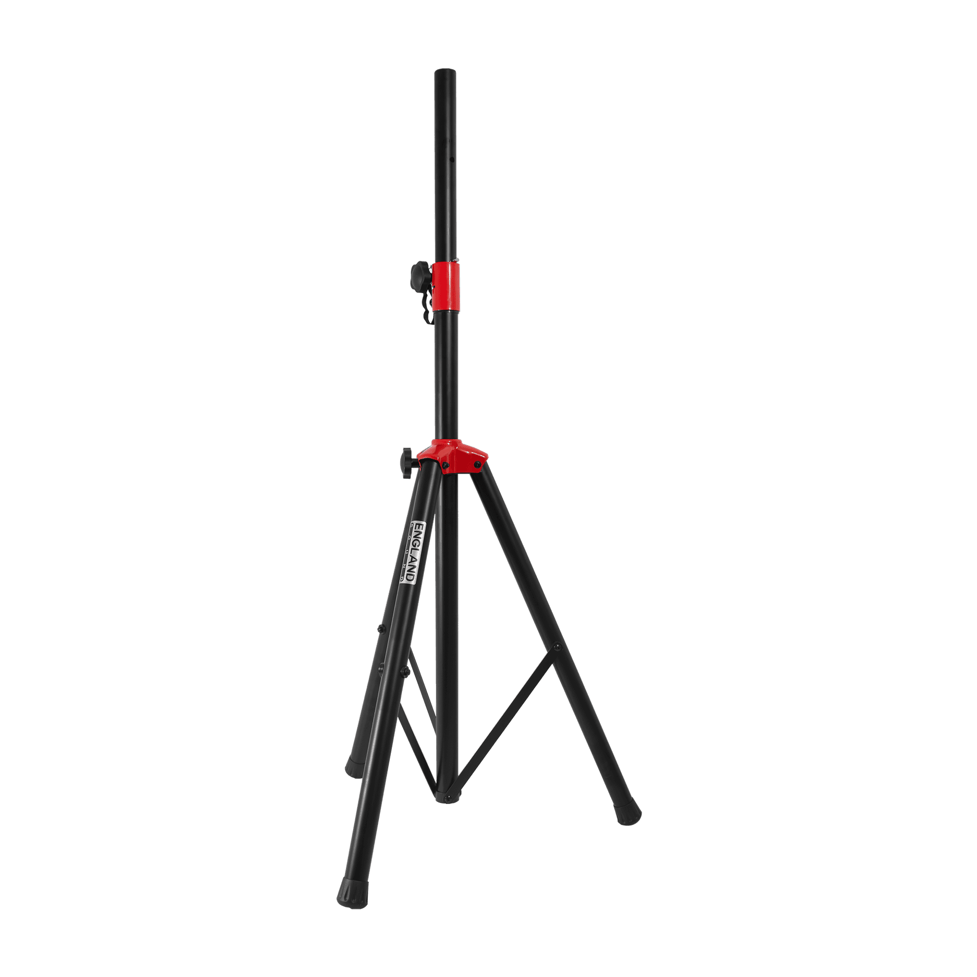 SOPORTE DE PISO BASE TRIPODE PARA CAJAS ACUSTICAS, ALTURA 110-187CM, CAPACIDAD DE CARGA 60KG METAL DE COLOR ROJO - Miniatura 3