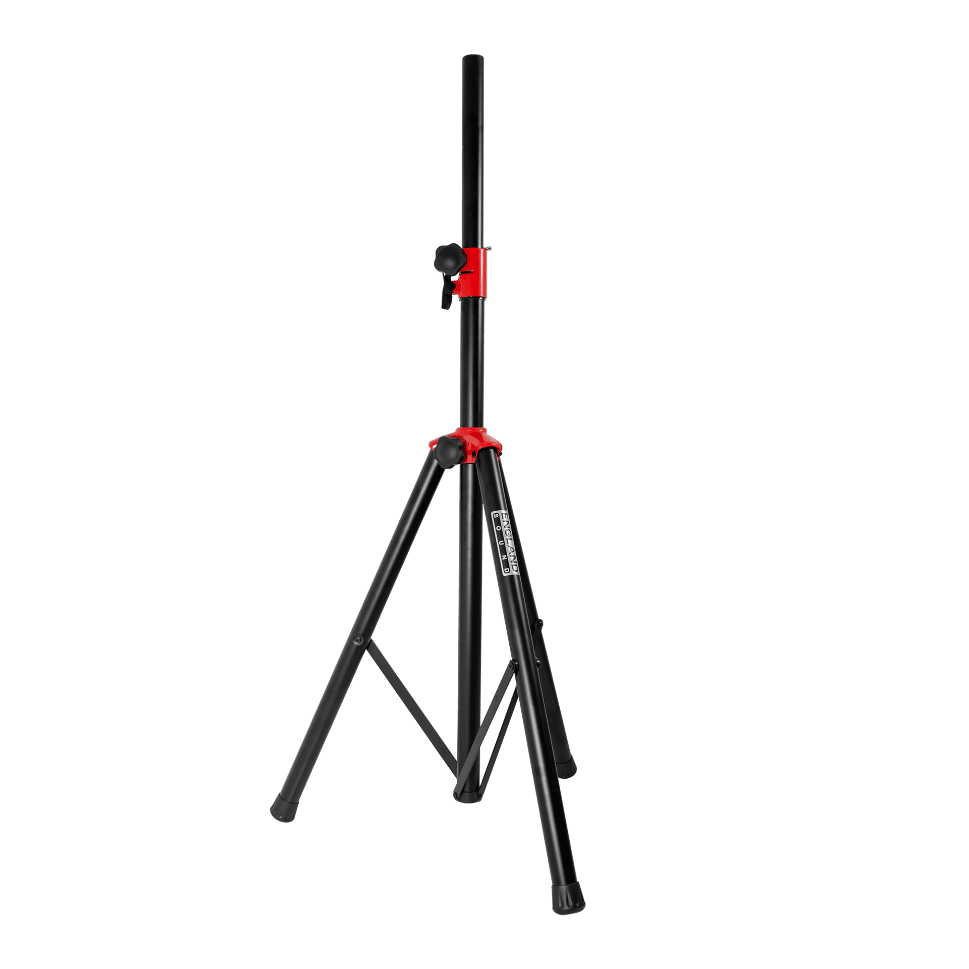 SOPORTE DE PISO BASE TRIPODE PARA CAJAS ACUSTICAS, ALTURA 110-187CM, CAPACIDAD DE CARGA 60KG METAL DE COLOR ROJO - Miniatura 4