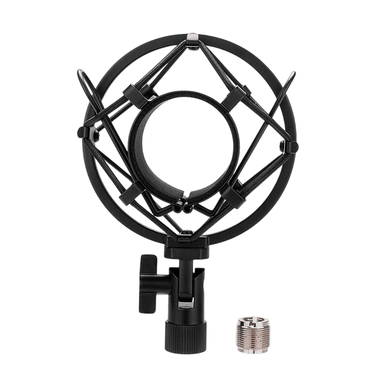 SOPORTE ARAÑA PLASTICO PARA MICROFONO NEGRO - Miniatura 3