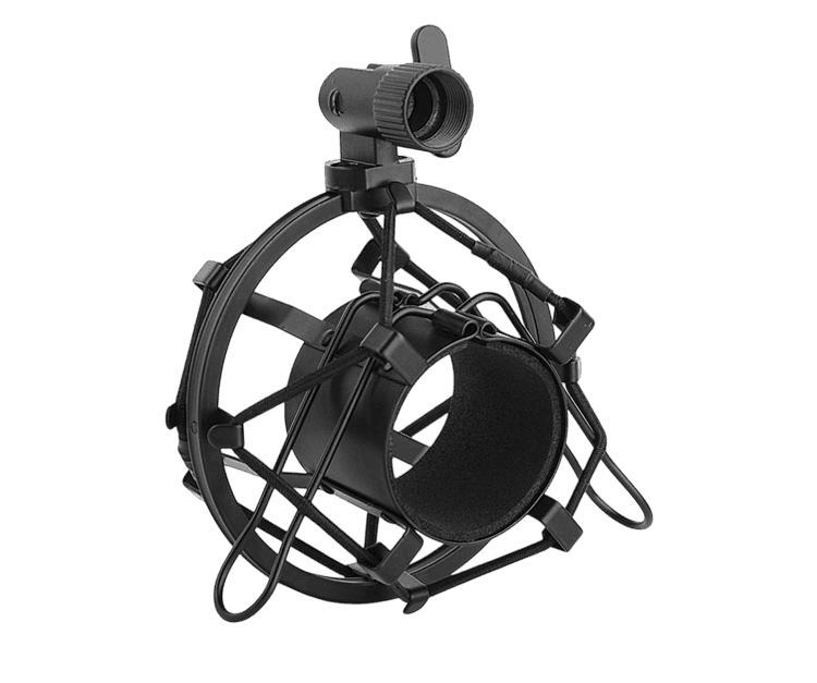 SOPORTE ARAÑA PLASTICO PARA MICROFONO NEGRO - Miniatura 6