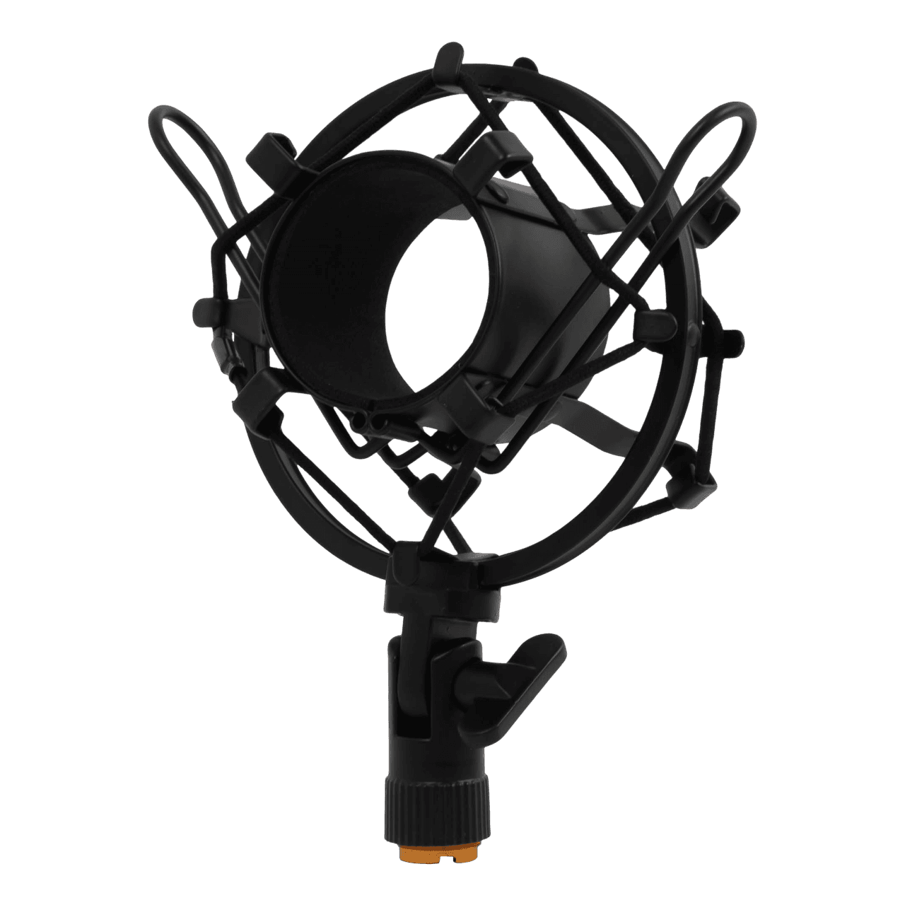 SOPORTE ARAÑA METALICO PARA MICROFONO NEGRO - Miniatura 2