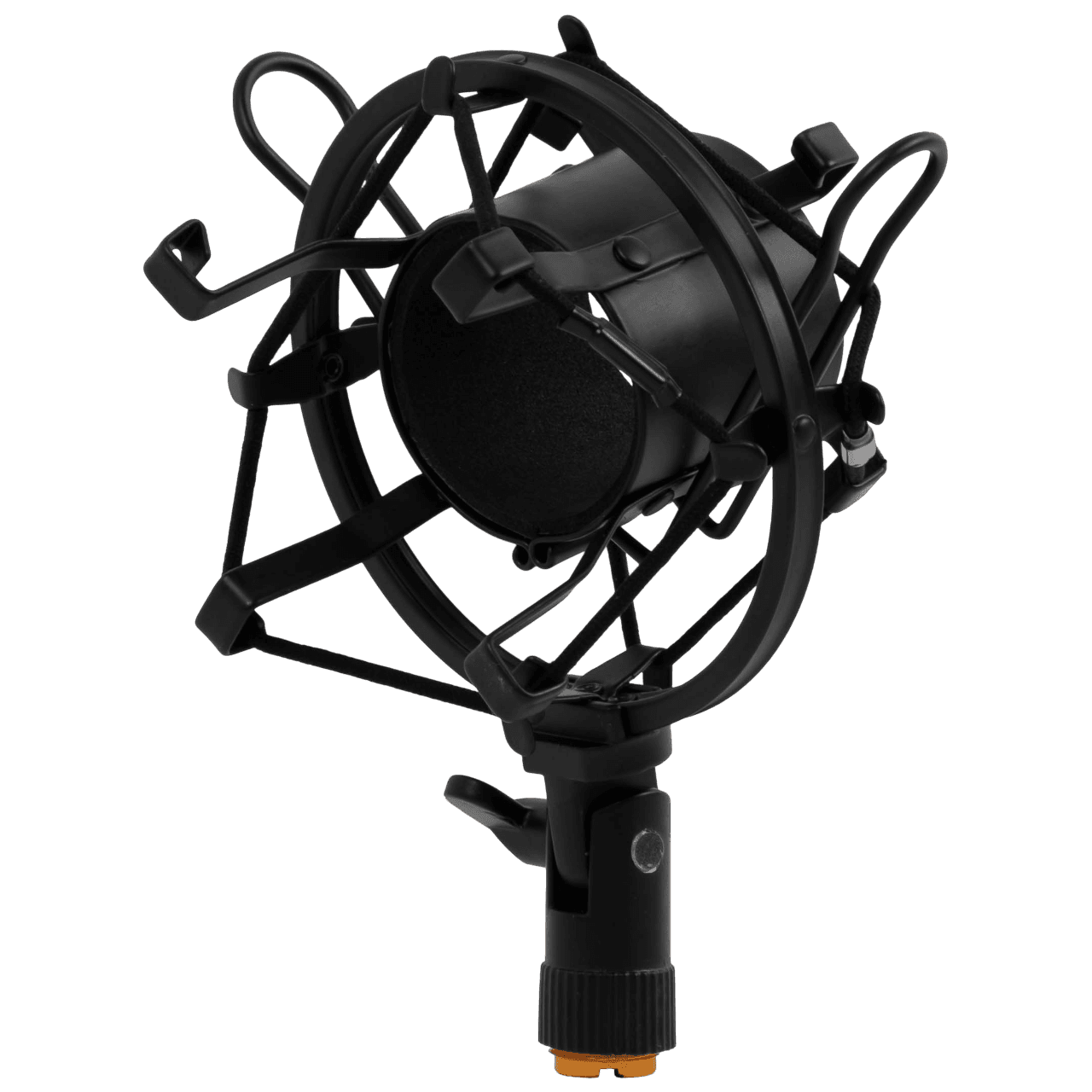 SOPORTE ARAÑA METALICO PARA MICROFONO NEGRO - Miniatura 3