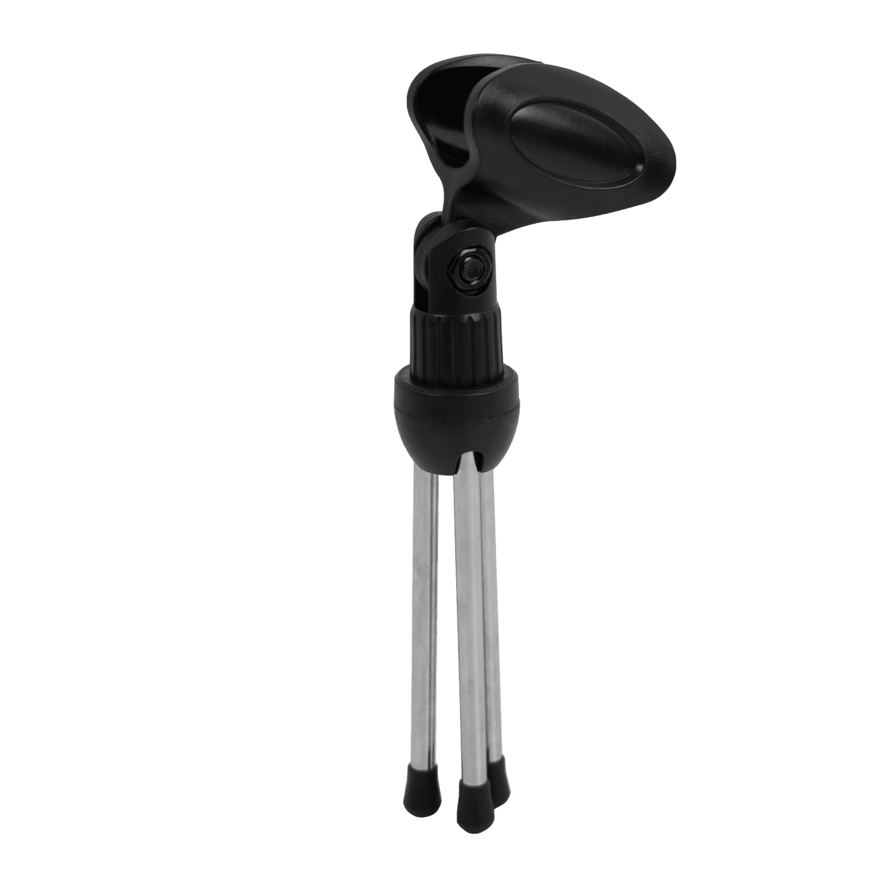 SOPORTE DE MESA BASE TRIPODE PARA MICROFONO CON SUJETADOR - Miniatura 7