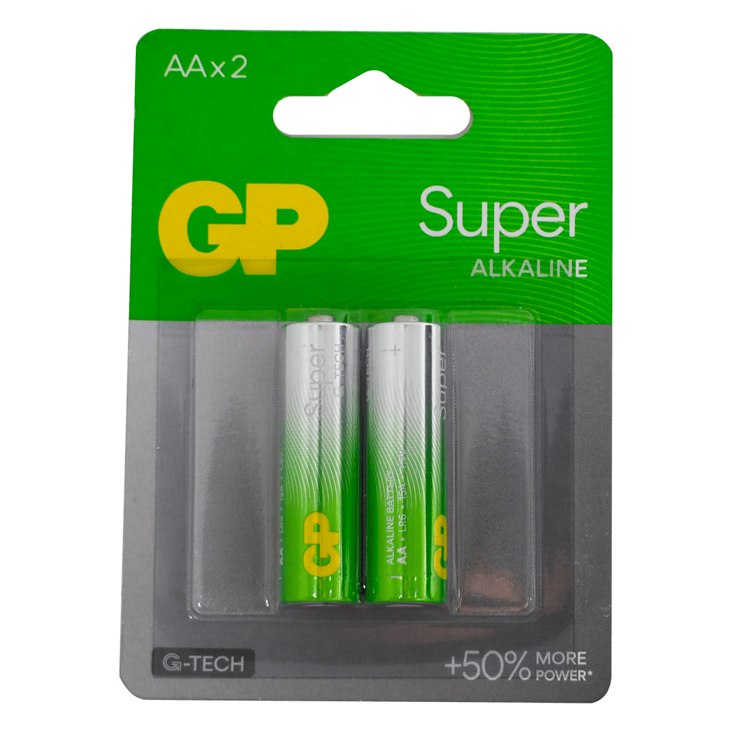AA, 1.5V, SUPER ALCALINA, BLISTER X 2PCS