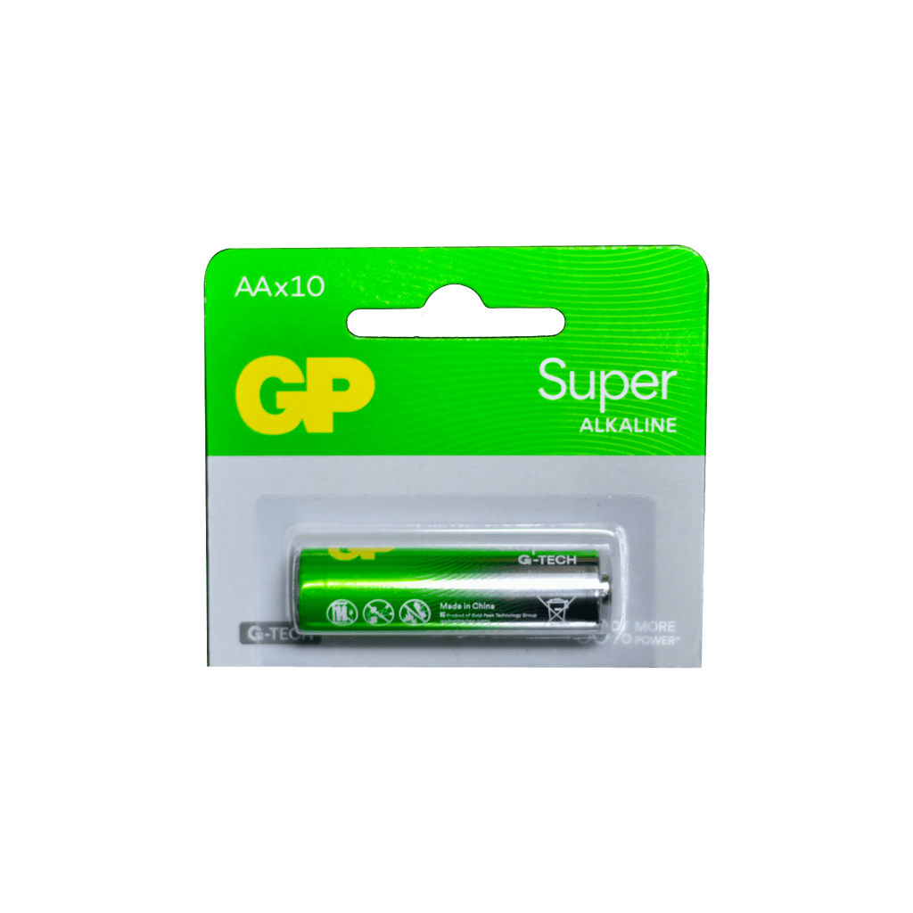 AA, 1.5V, SUPER ALCALINA, BLISTER X10PCS