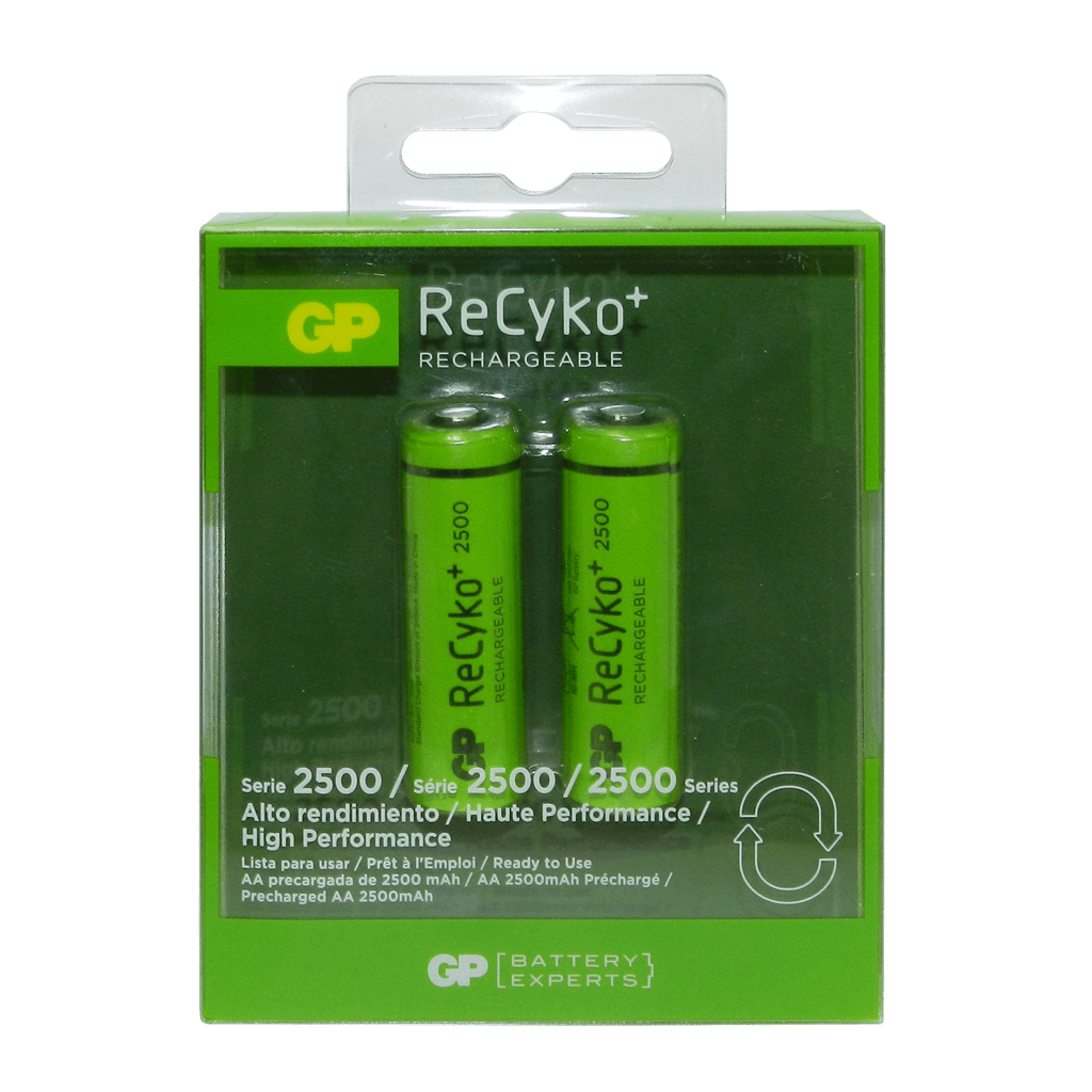AA, RECYKO 2500MAH NIMH, BLISTER X 2PCS