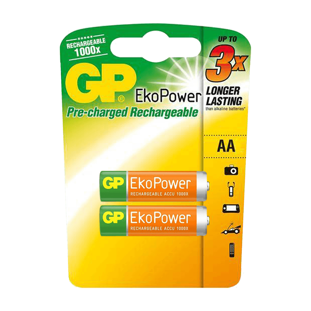 AA, EKO POWER 1000MAH NIMH, BLISTER X 2PCS