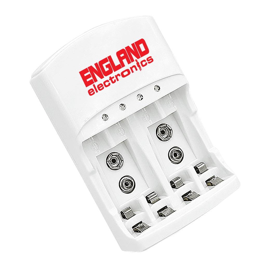 CARGADORES DE PILA AA, AAA, 9V, 300MA, PARA 4 PILAS