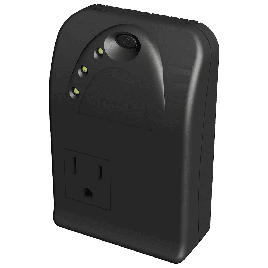 PROTECTOR DE VOLTAJE PARA EQUIPOS ELECTRONICOS, 15A, 110V, 3 MIN.