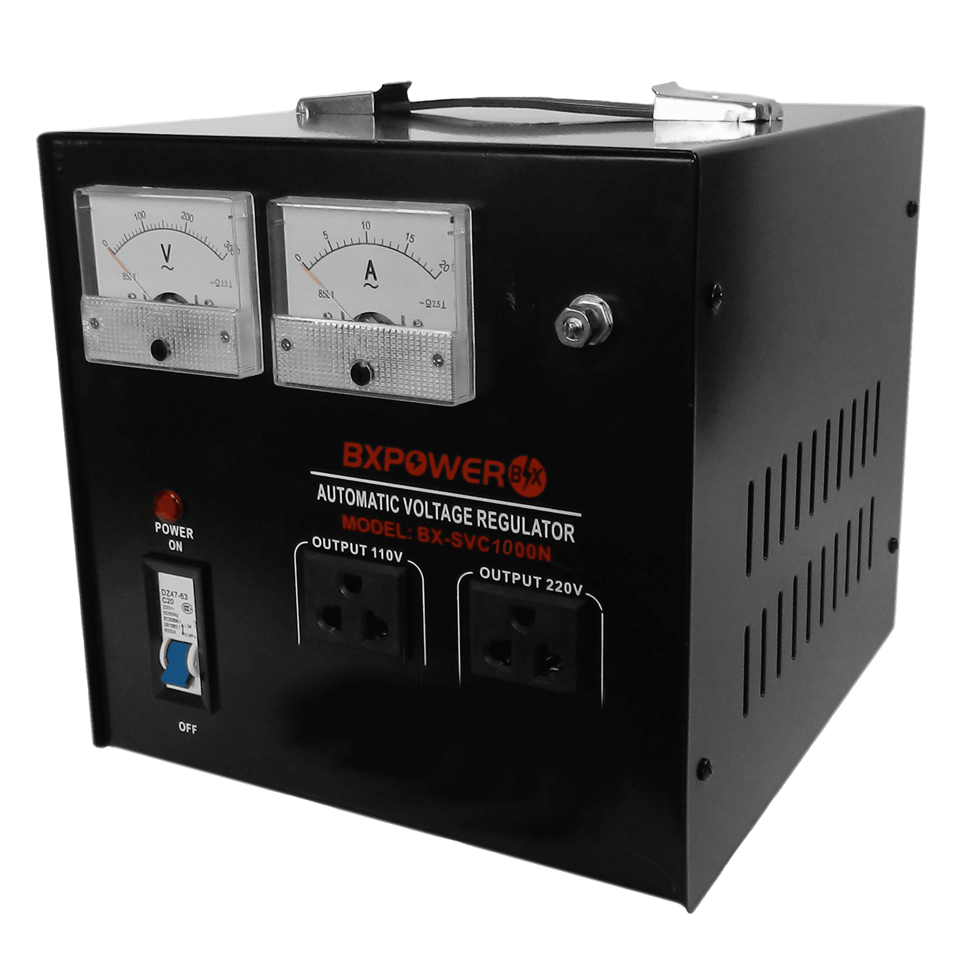 REGULADOR DE VOLTAJE, 1000 WATTS, 2 TOMAS POLARIZADAS, 110/220V - Miniatura 2