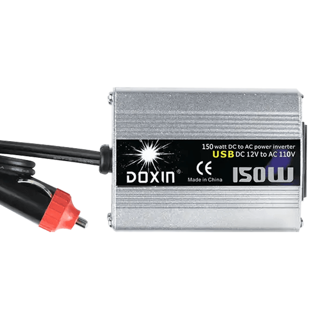 INVERSOR DE VOLTAJE PARA VEHICULO, 150 WATTS, 110V
