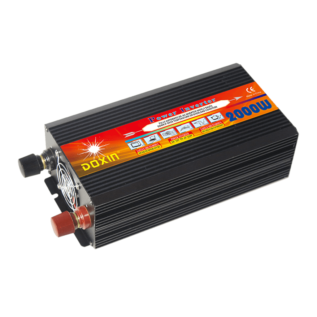 INVERSOR DE VOLTAJE ALTA CAPACIDAD PARA VEHICULO, 2000 WATTS, 110V