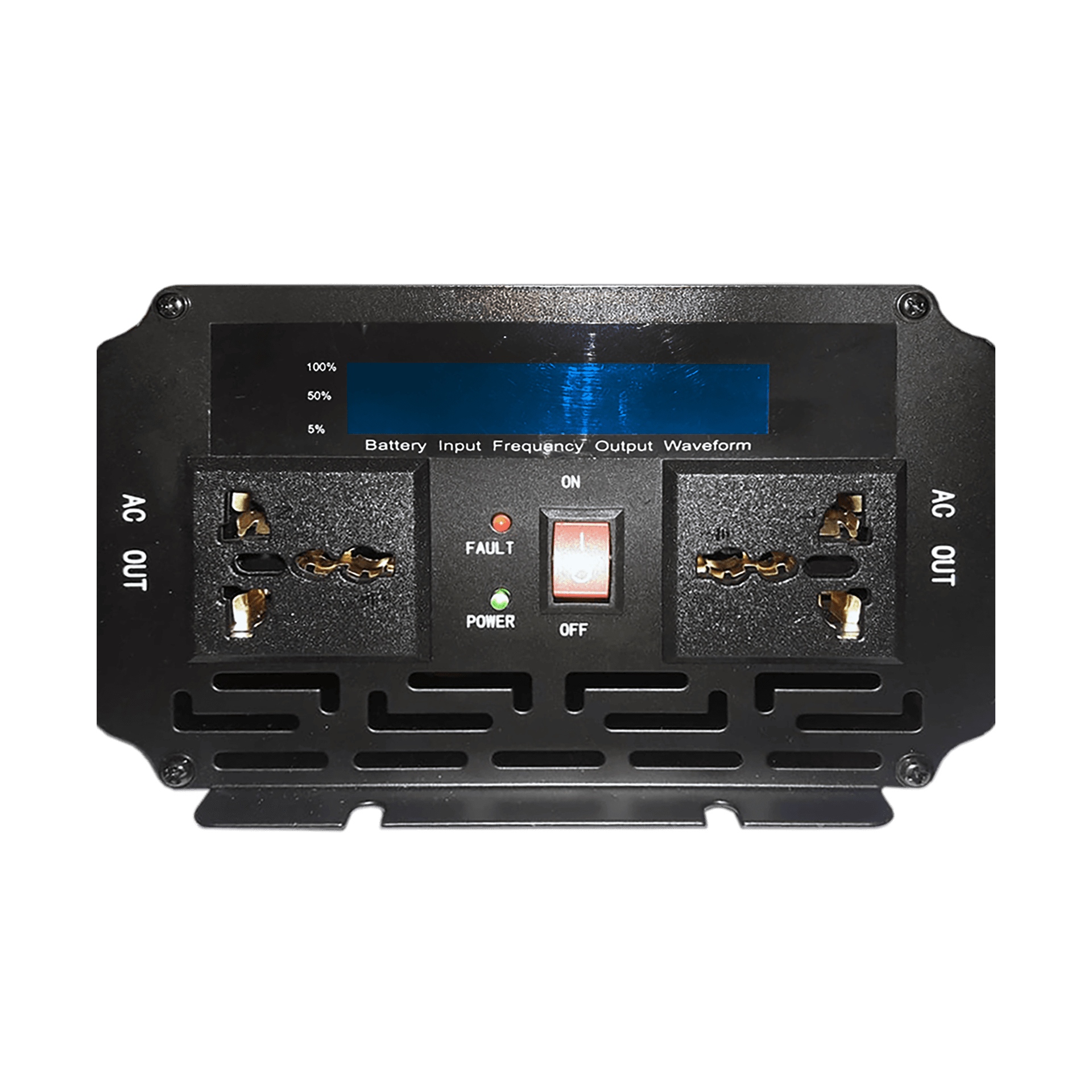 INVERSOR DE VOLTAJE ALTA CAPACIDAD PARA VEHICULO, 2000 WATTS, 110V - Miniatura 3