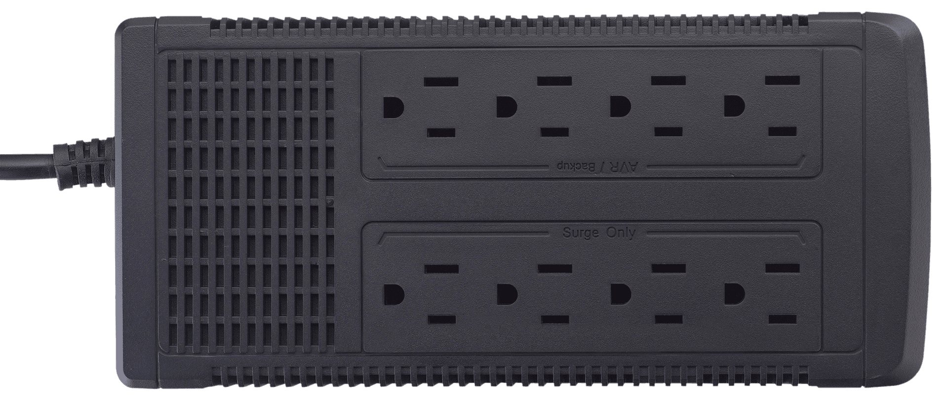 UPS 500VA, 250 WATTS, 8 TOMAS, BATERIA 12V 4AH - Miniatura 3