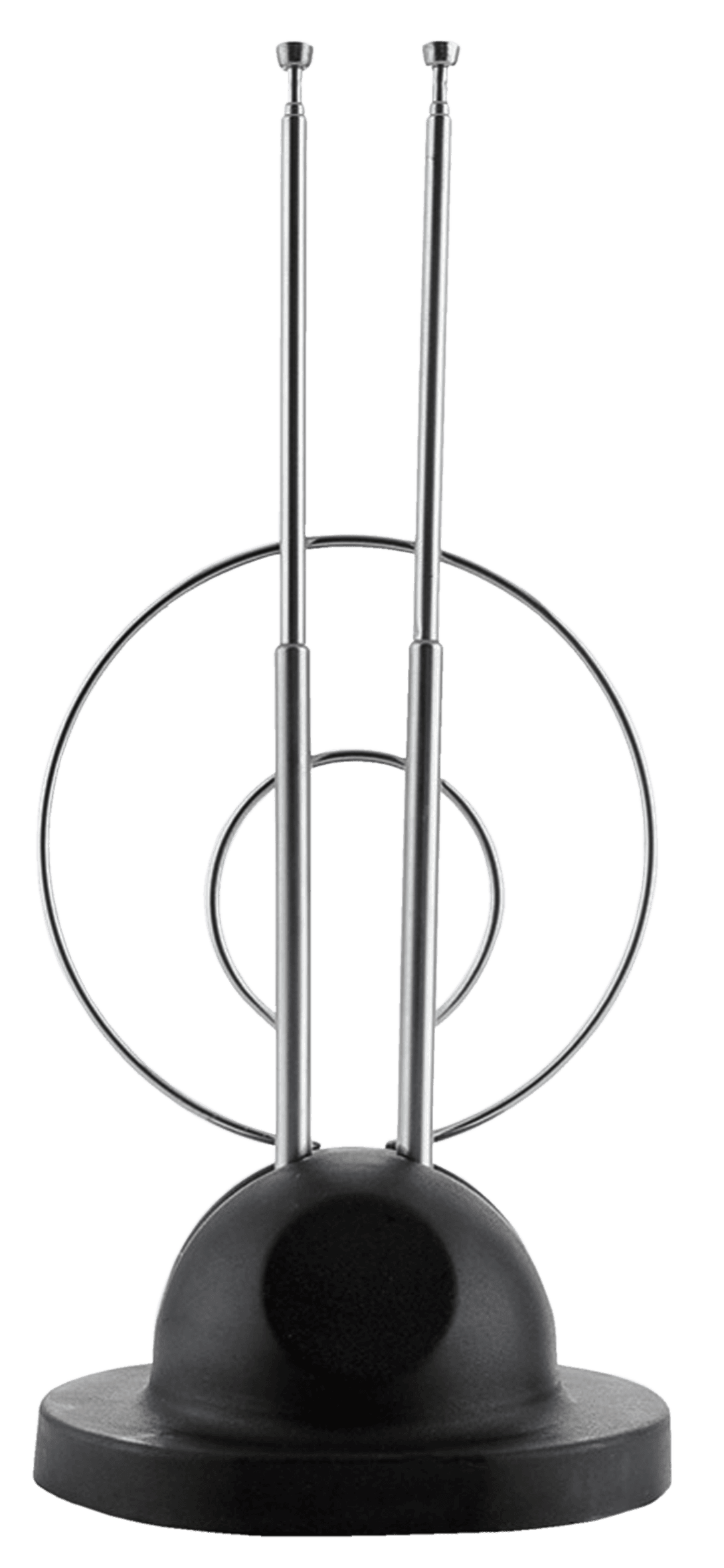 ANTENA TELESCOPICA, PUNTA PLASTICA TIPO OREJA DE CONEJO, TAMAÑO 76.4 CM, 4 TRAMOS, VHF-UHF - Miniatura 2