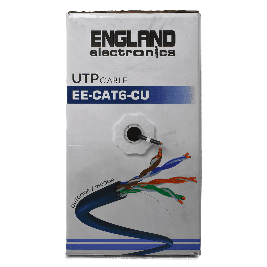 CABLE UTP CAT6, 23 AWG, 305 MTS, CU 100%, 4 PARES, BLACK JACKET, OUTDOOR - Miniatura 2