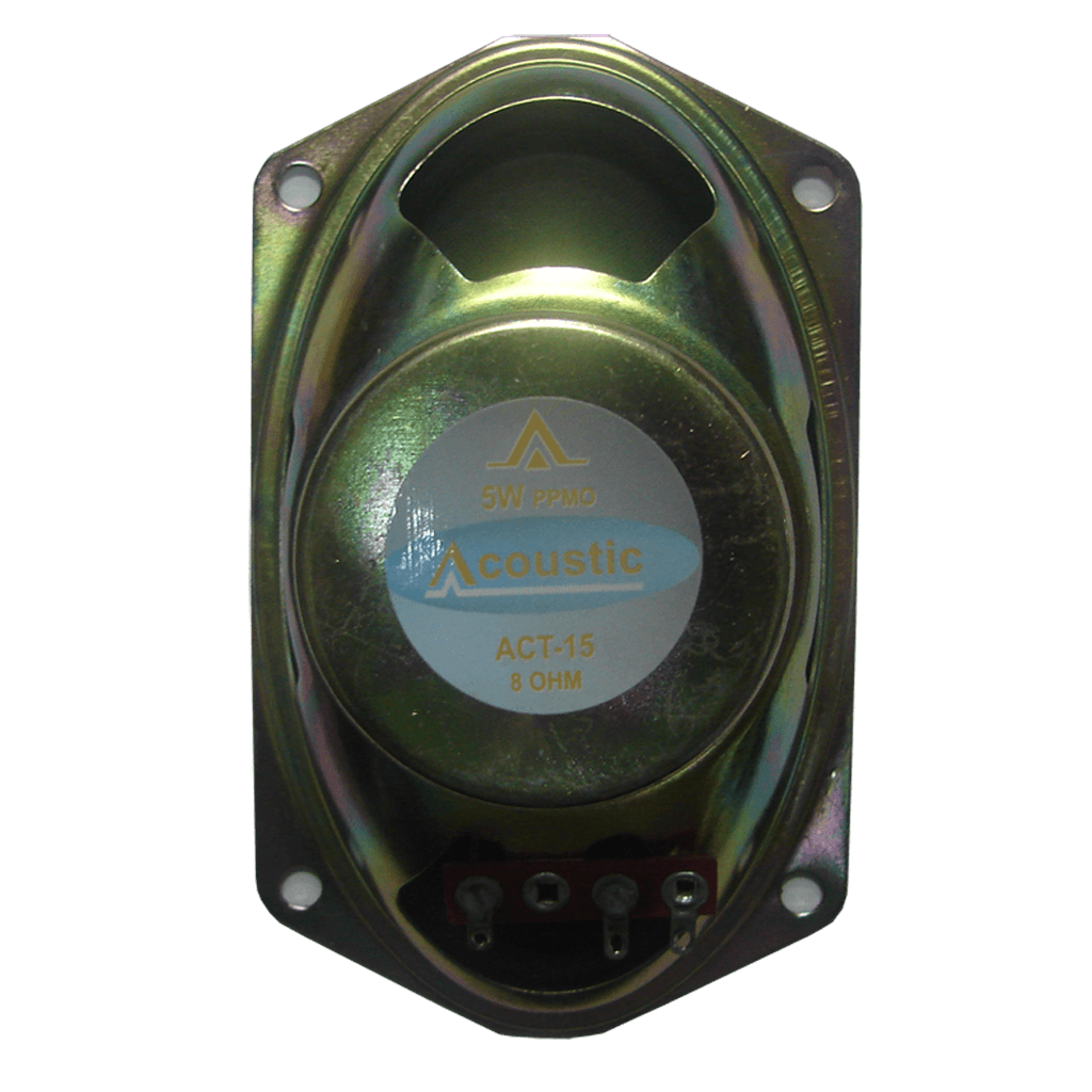 PARLANTE RECTANGULAR  PARA TV, 5 PULG., 5 WATTS, 8 OHM, 127MM X 76MM