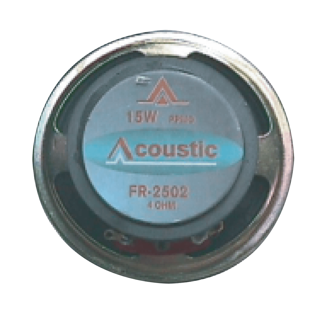 PARLANTE REDONDO, 2.5 PULG., 10 WATTS, 4 OHM