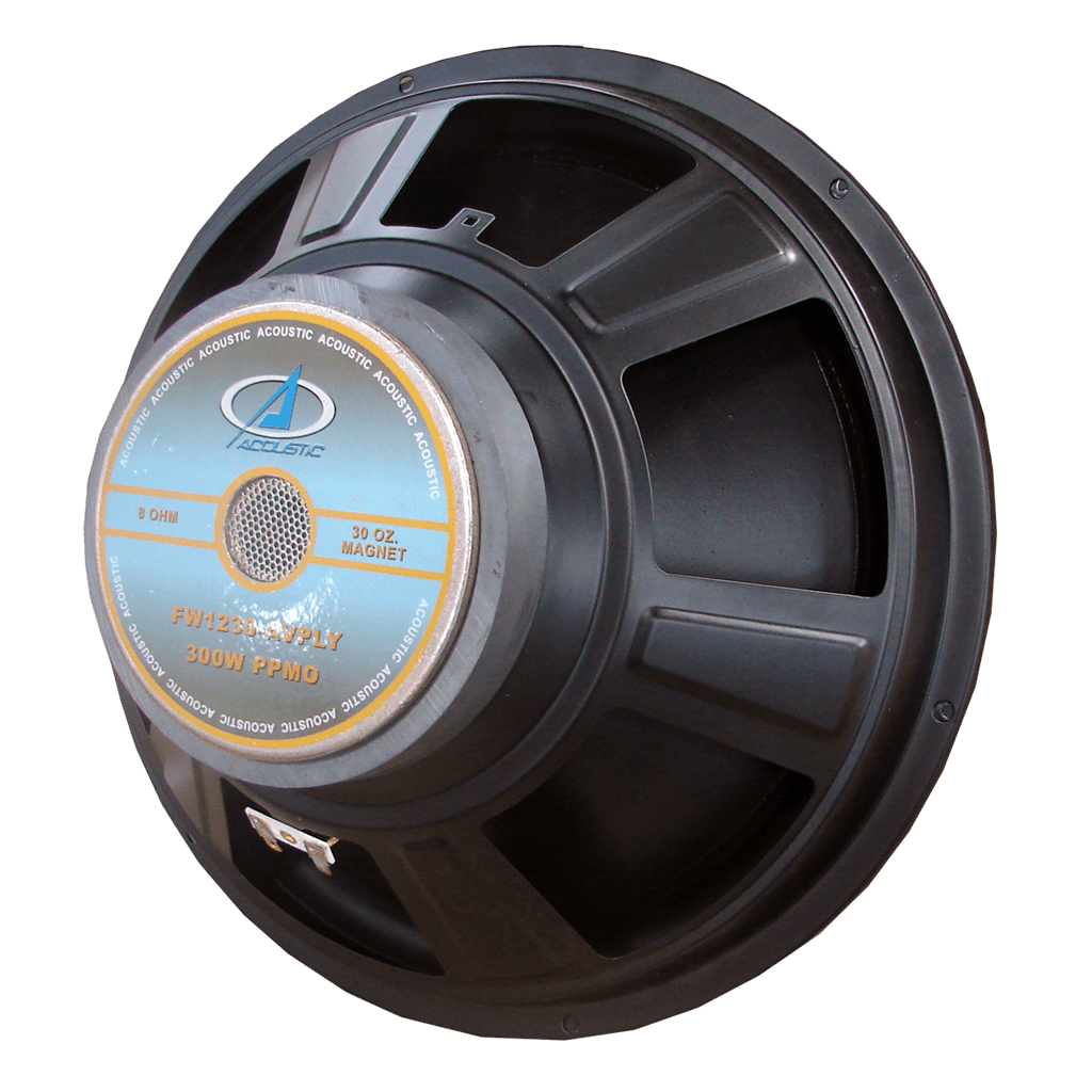 PARLANTE, 12 PULG., 300 WATTS, 8 OHM, 95DB