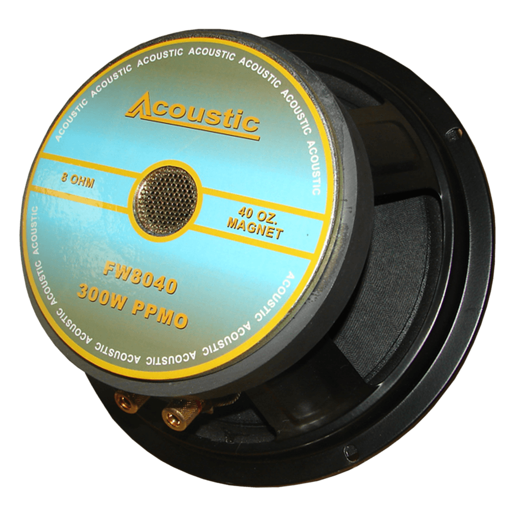 PARLANTE, 8 PULG., 400 WATTS, 8 OHM, 95DB