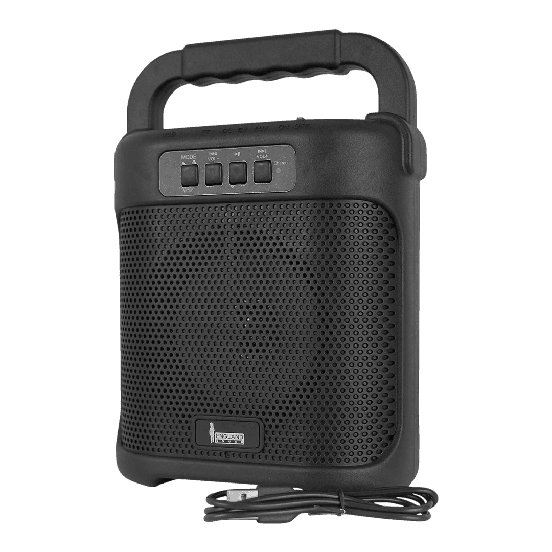 CAJA AMPLIFICADA CON BATERIA 4 PULG. CON BATERIA, REPRODUCTOR ANALOGICO DIGITAL, 5.000W PMOP, ENTRADA 3.5MM, LUZ LED RGB - Miniatura 4