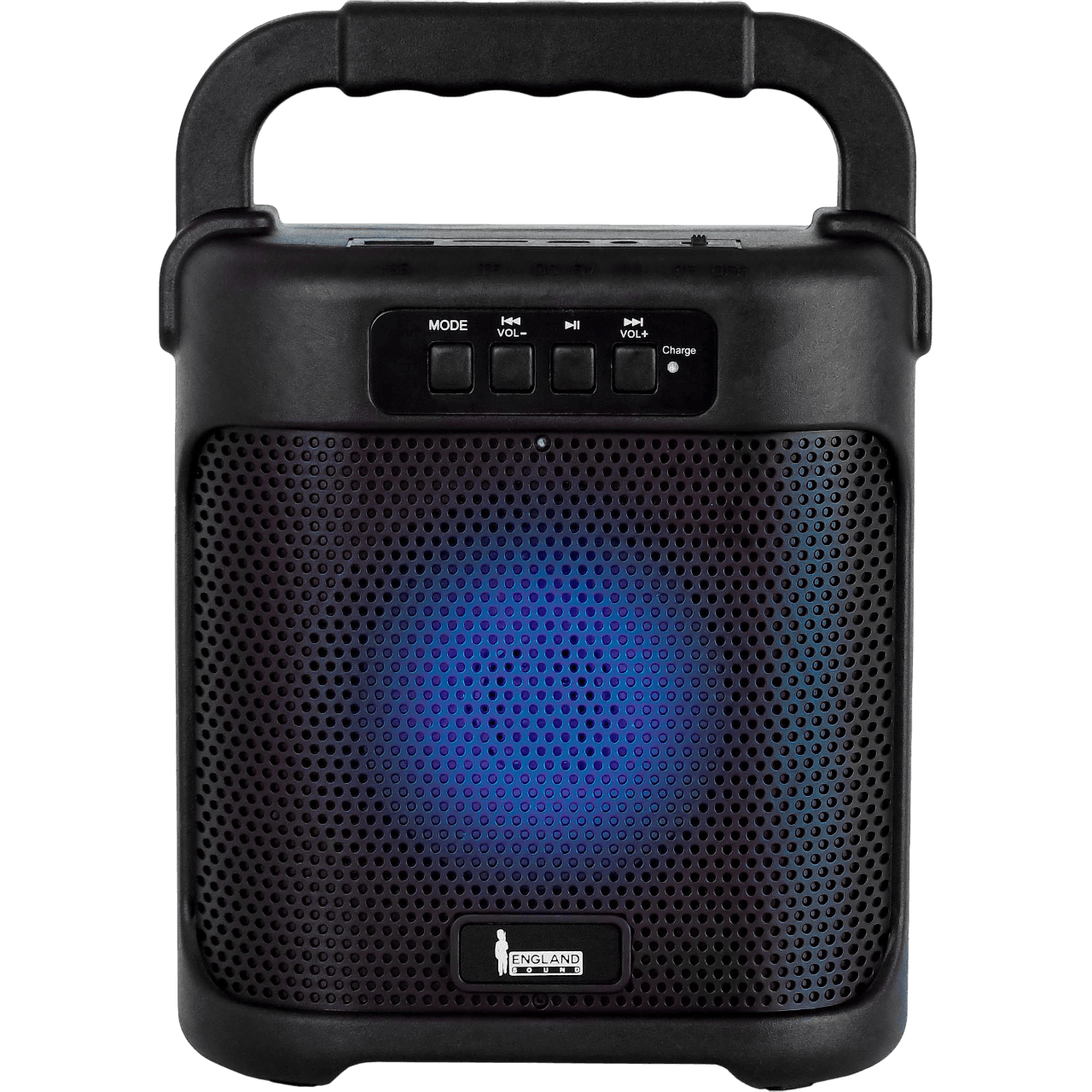 CAJA AMPLIFICADA CON BATERIA 4 PULG. CON BATERIA, REPRODUCTOR ANALOGICO DIGITAL, 5.000W PMOP, ENTRADA 3.5MM, LUZ LED RGB - Miniatura 4