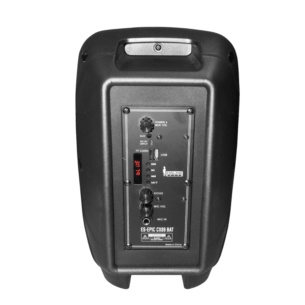 CAJA AMPLIFICADA CON BATERIA 8 PULG., 18.000W PMOP, BT, USB, MICRO SD - Miniatura 3