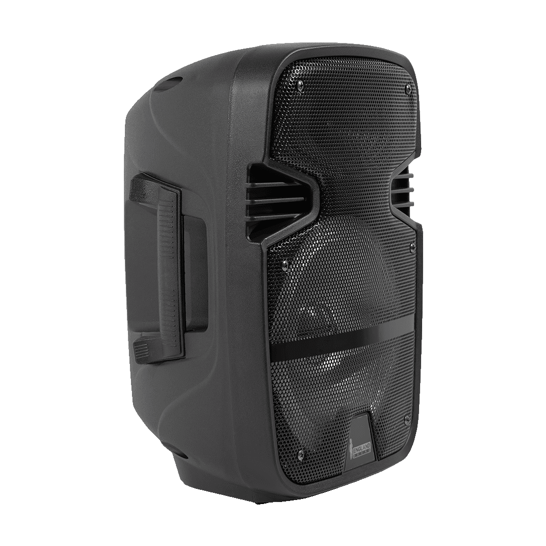 CAJA AMPLIFICADA CON BATERIA 8 PULG., 20.000W PMOP, BT, USB, MICRO SD, INCLUYE UN MICROFONO DE MANO - Miniatura 4