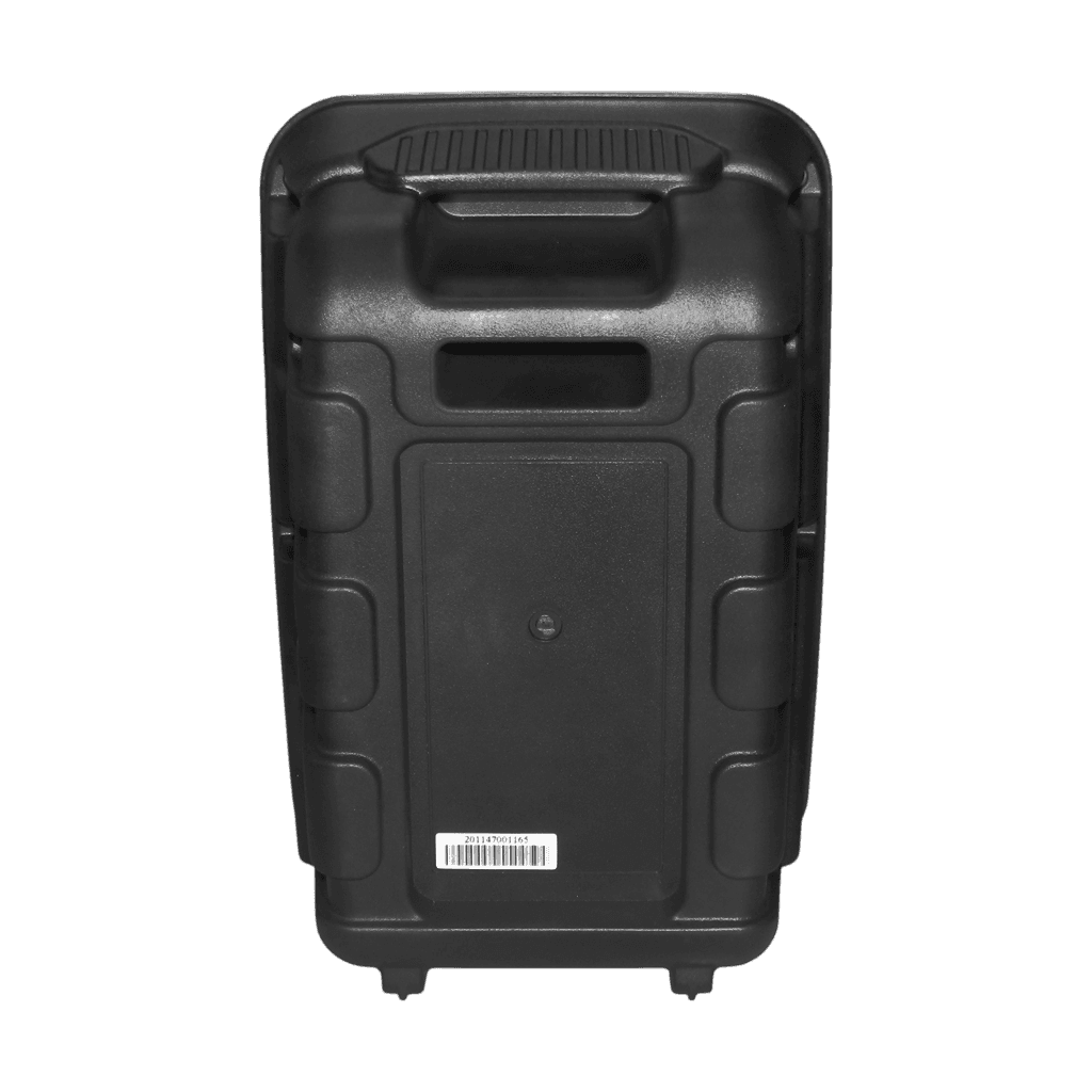 CAJA AMPLIFICADA CON BATERIA 6.5 PULG., 15.000W PMOP, BT, USB, MICRO SD, INCLUYE UN MICROFONO - Miniatura 3