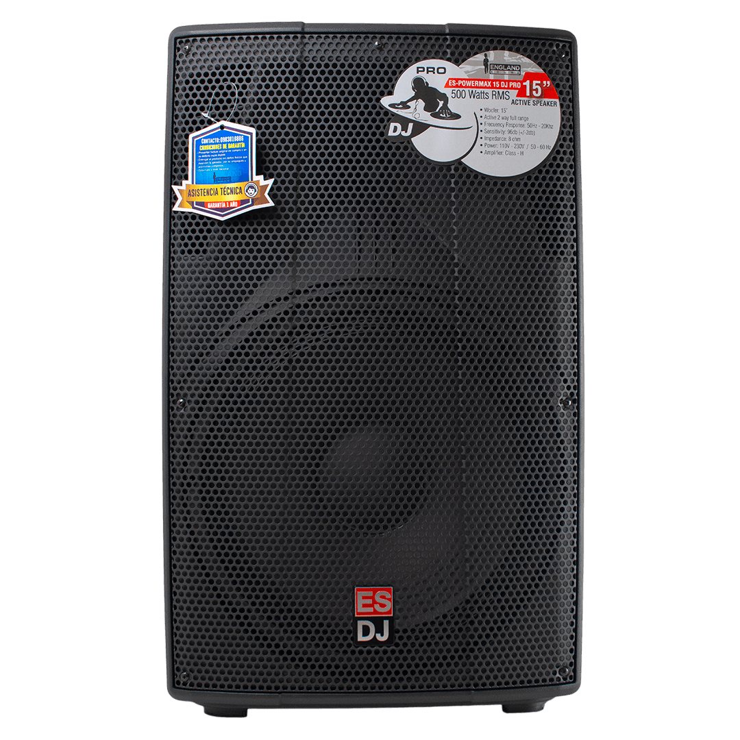 CAJA BI-AMPLIFICADA 15 PULG., 350W RMS LF/100W RMS HF, BT, USB, SD, INCLUYE UN MICROFONO - Miniatura 2