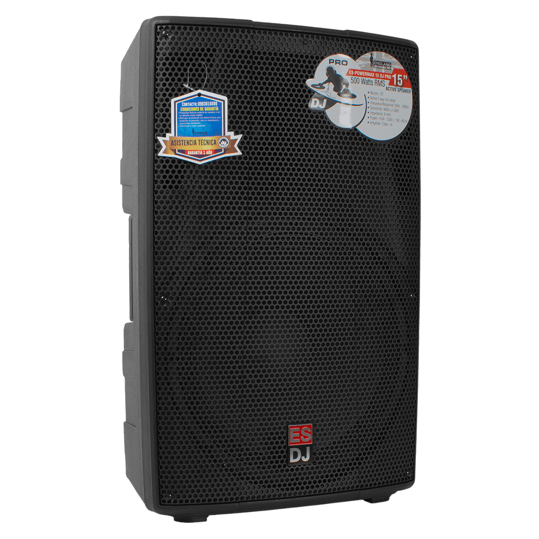 CAJA BI-AMPLIFICADA 15 PULG., 350W RMS LF/100W RMS HF, BT, USB, SD, INCLUYE UN MICROFONO - Miniatura 4