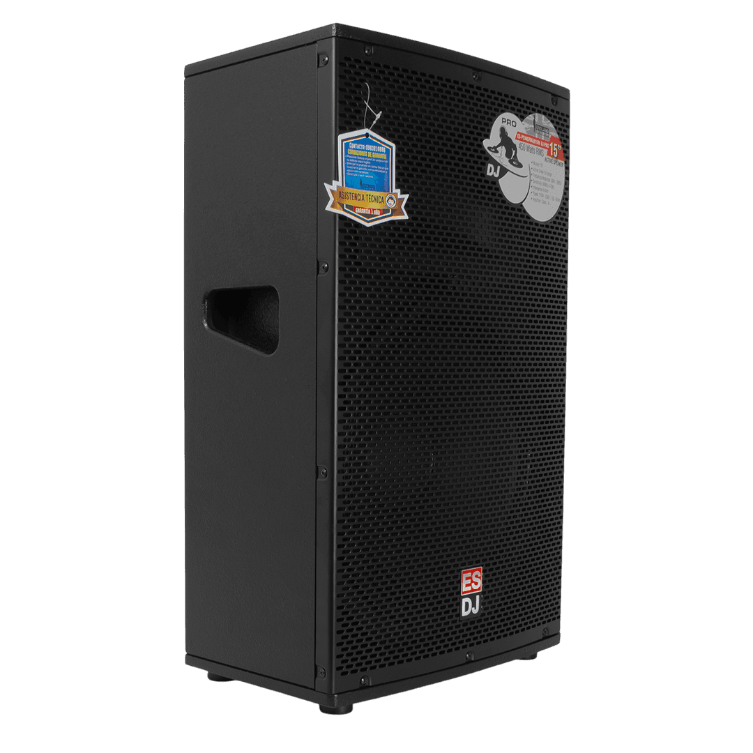 CAJA BI-AMPLIFICADA 15 PULG., 400W RMS LF/100W RMS HF, BT, USB, SD, INCLUYE UN MICROFONO - Miniatura 5