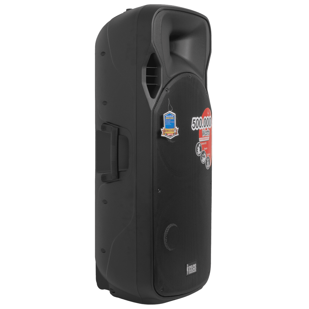 CAJA AMPLIFICADA 2X15 PULG., 800.000W PMOP, 2 MIC 1/4 Y XLR, EQ 5 BANDAS, ENTRADA  XLR, RCA, SALIDA XLRS Y SPEAKON INCLUYE MICROFONO - Miniatura 6