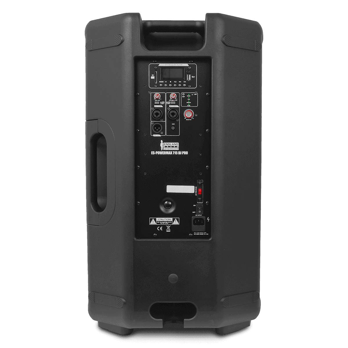 CAJA AMPLIFICADA 15 PULG., 350W RMS, 2 ENTRADAS JACK COMBO, SALIDA XLR, DSP, CLASE D - Miniatura 3