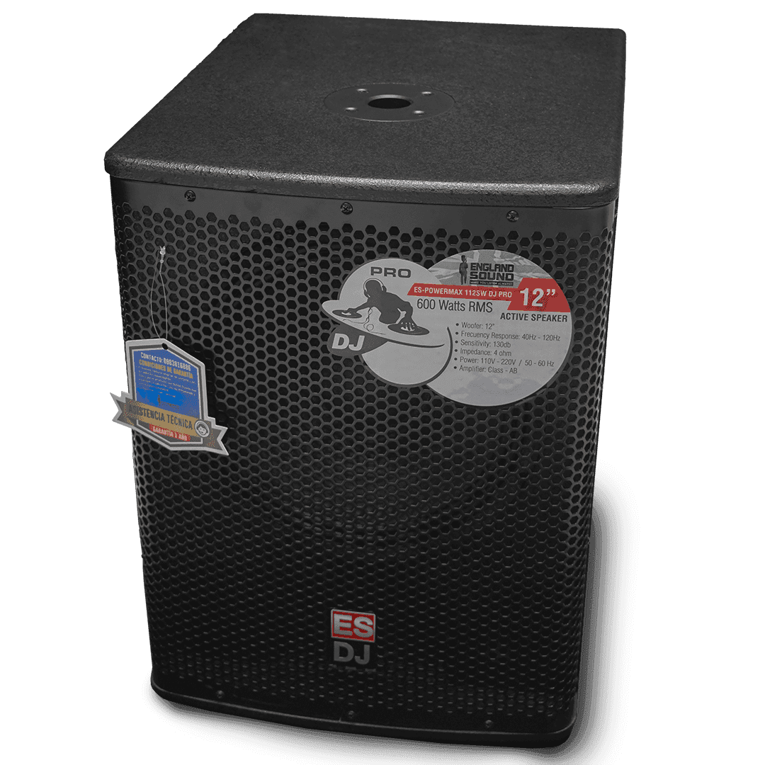 SUB-BAJO AMPLIFICADO 12 PULG., 350W RMS, 126DB SPL - Miniatura 10