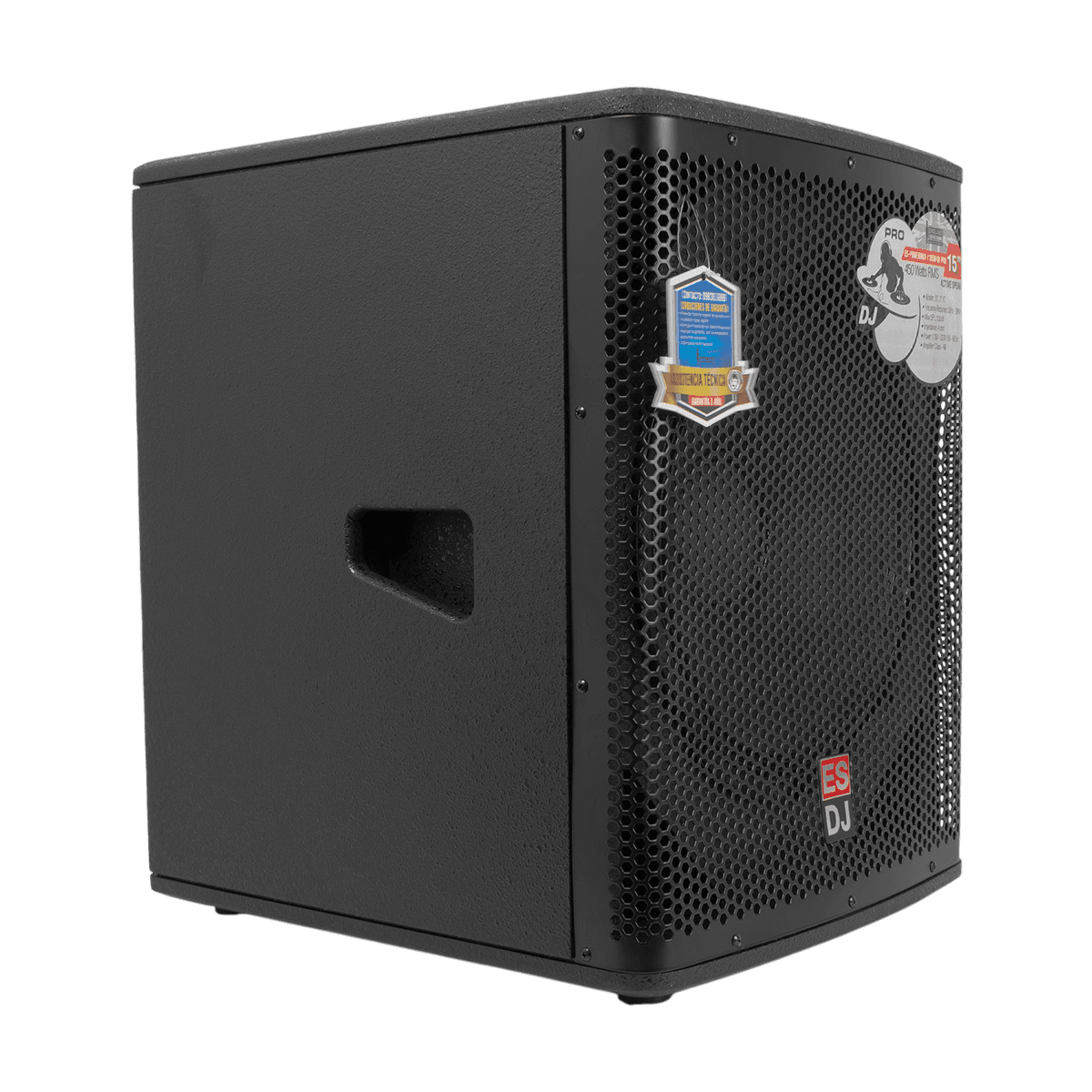 SUB-BAJO AMPLIFICADO 15 PULG., 450W RMS, 130DB SPL - Miniatura 4