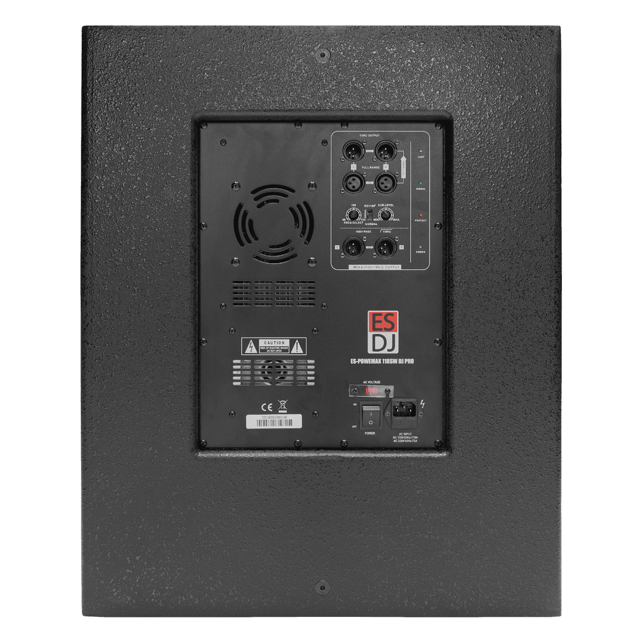 SUB-BAJO AMPLIFICADO 18 PULG., 1000W RMS, 133DB SPL - Miniatura 3