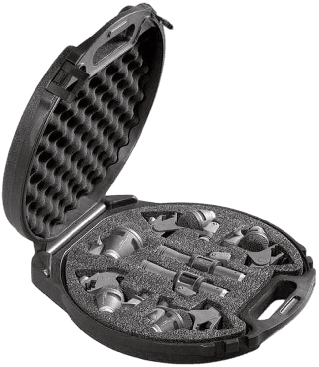 SET DE MICROFONOS PARA BATERIAS ACUSTICAS, 7 PIEZAS - Miniatura 6