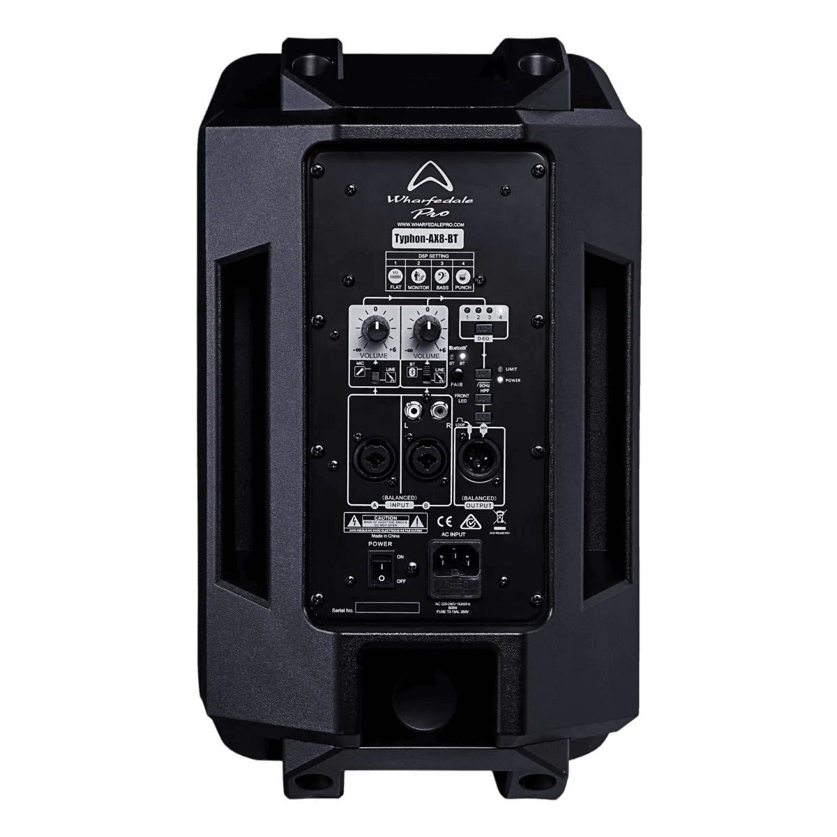 CAJA BI-AMPLIFICADA 8 PULG., 600W CONTINUO LF/120W CONTINUO HF, 127DB SPL, BT - Miniatura 3