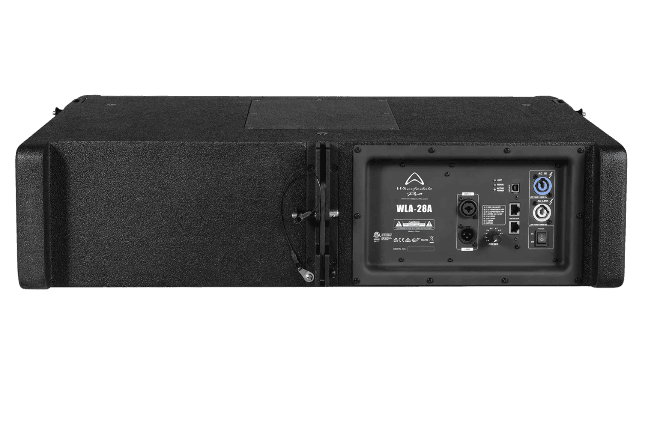 LINE ARRAY BI-AMPLIFICADA 2X8 PULG., 1300W MAX LF/200W MAX HF, 132 DB - Miniatura 3