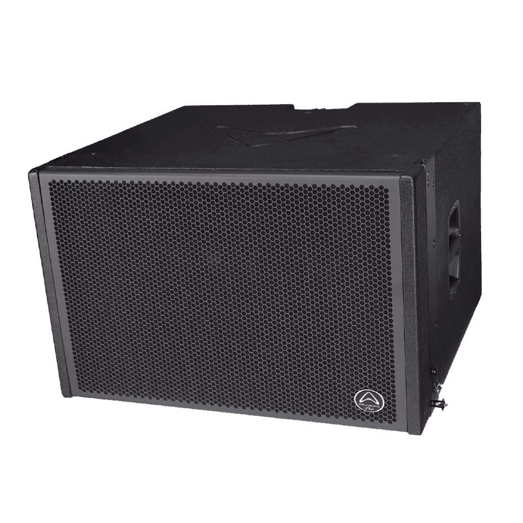 LINE ARRAY SUB-BAJO AMPLIFICADO 2X15 PULG., 2000W CONTINUO, 145DB, DSP