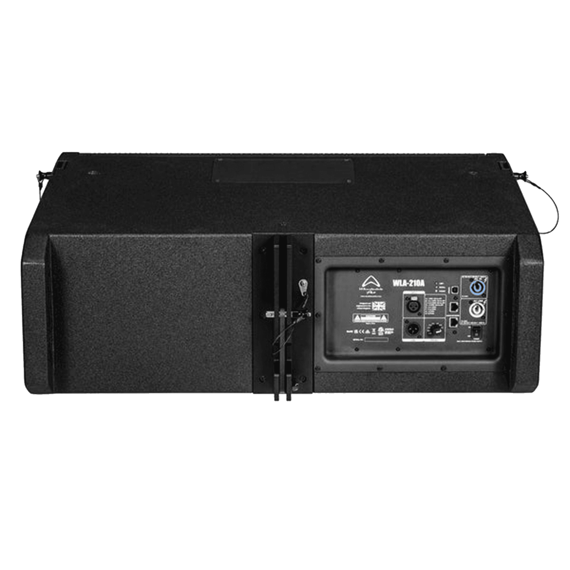 LINE ARRAY BI-AMPLIFICADA 2X10 PULG., DSP, 1400W MAX LF/200W MAX HF, 133 DB - Miniatura 3