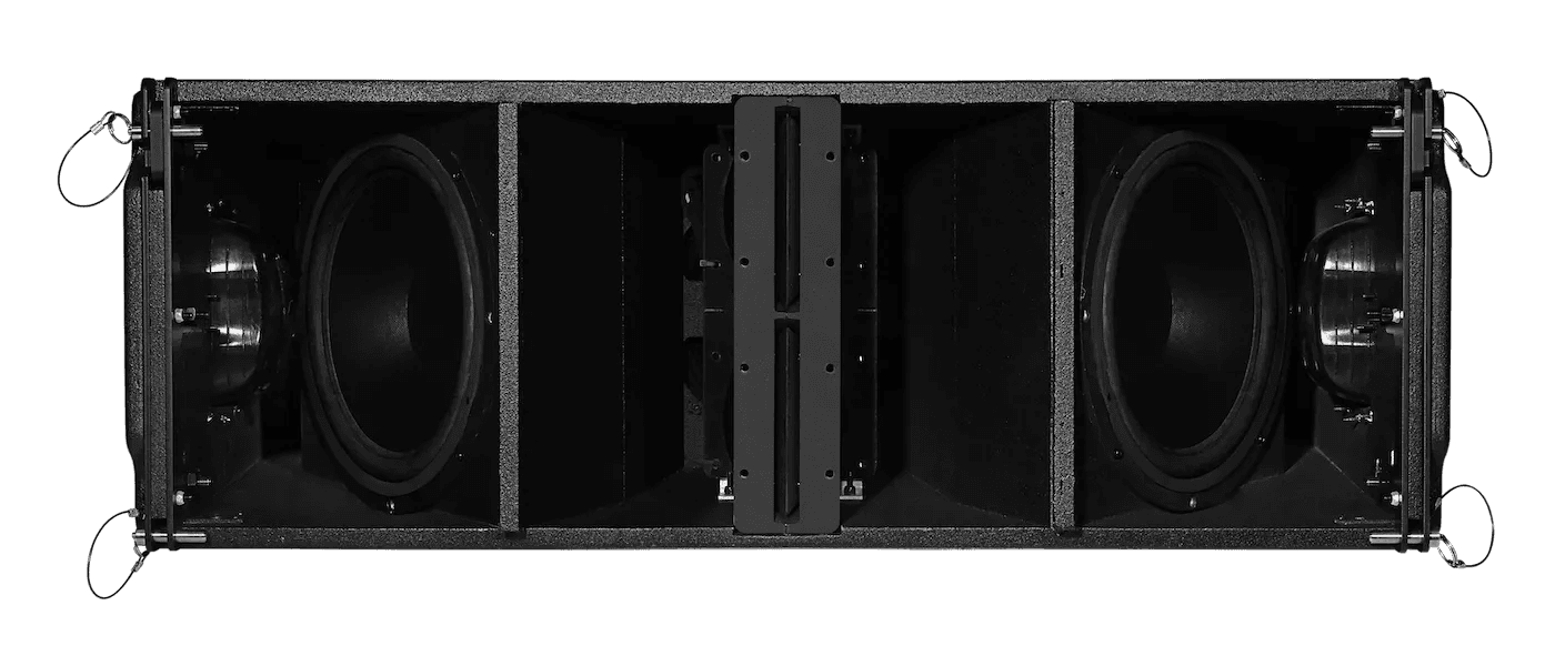 LINE ARRAY PASIVA 3 VIAS,1410 W RMS, IMPEDANCIA 16 OHM. - Miniatura 6